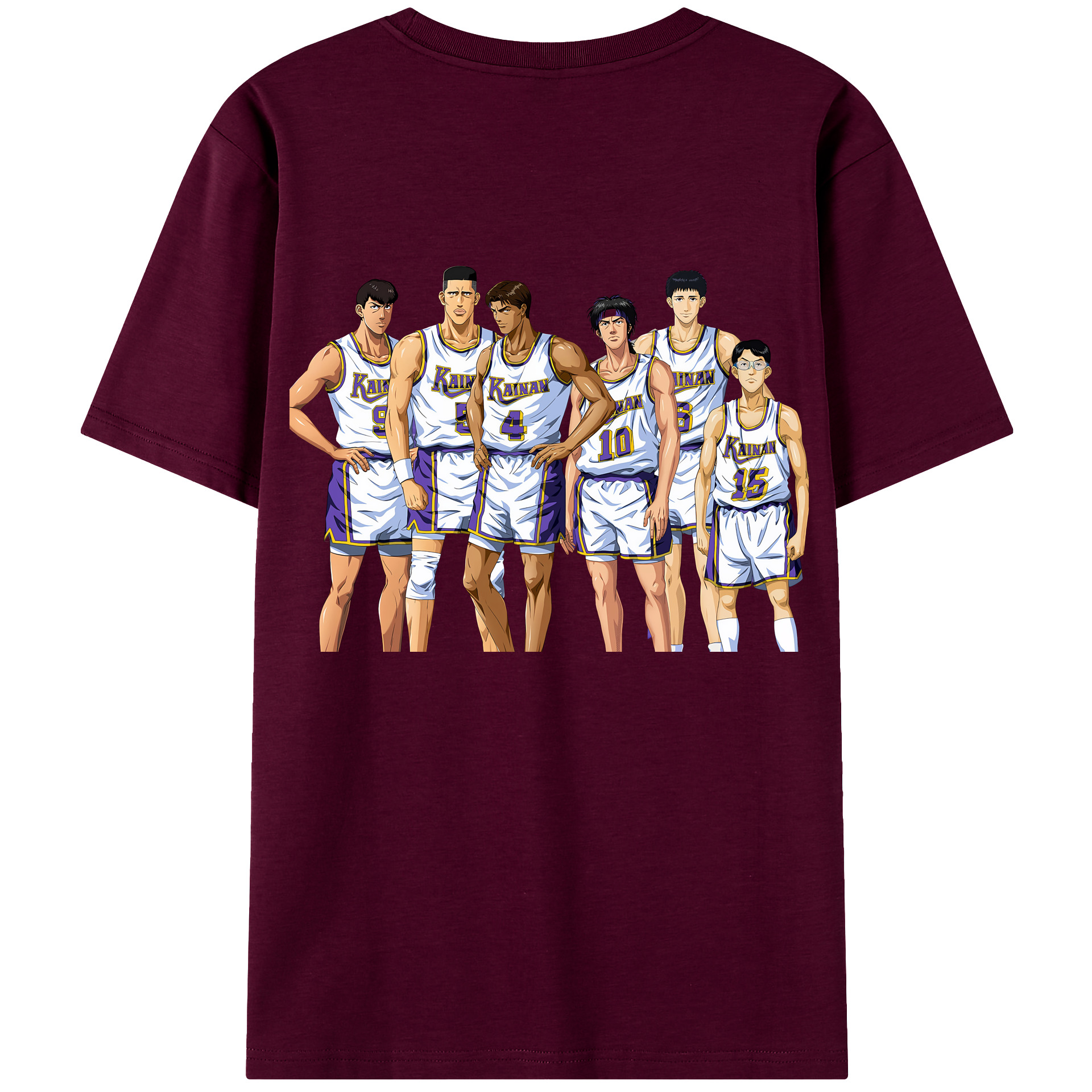 （画像用） SLAM DUNK／スラムダンク レディース半袖Tシャツ(バックプリント)